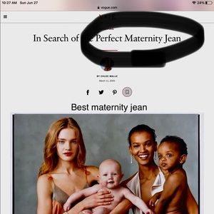 Voted Vogue’s best maternity jeans & I’ve …